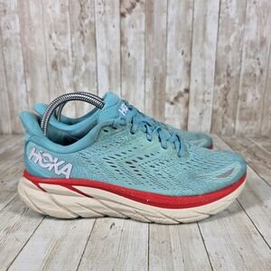 Hoka Clifton Running Shoes‎ Lightweight Cushioned Athletic Sneakers Womens 6.5